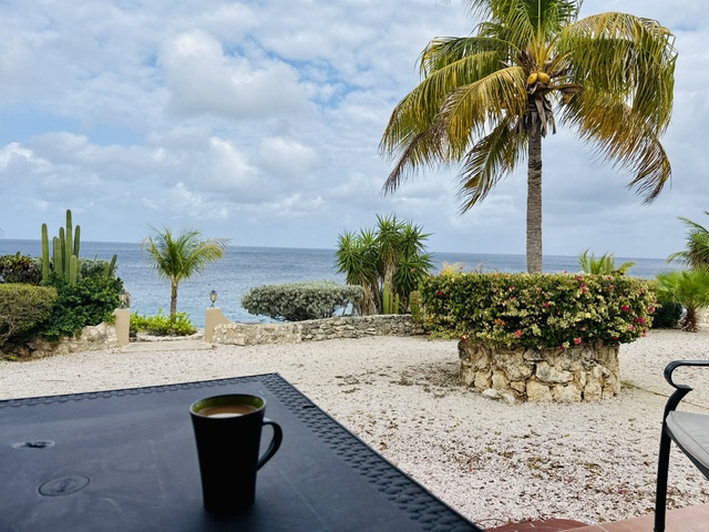 Patio ocean view